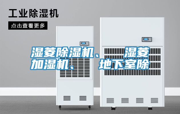 濕菱除濕機、  濕菱加濕機、  地下室除