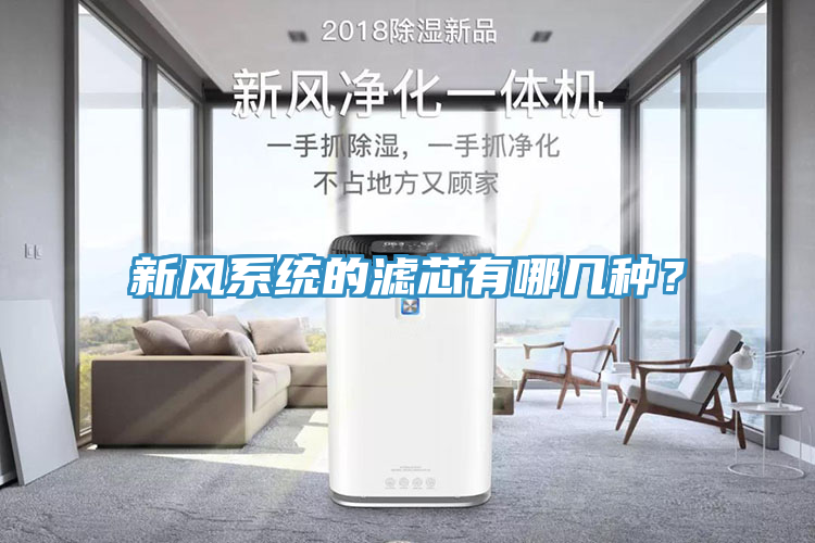 新風(fēng)系統(tǒng)的濾芯有哪幾種？