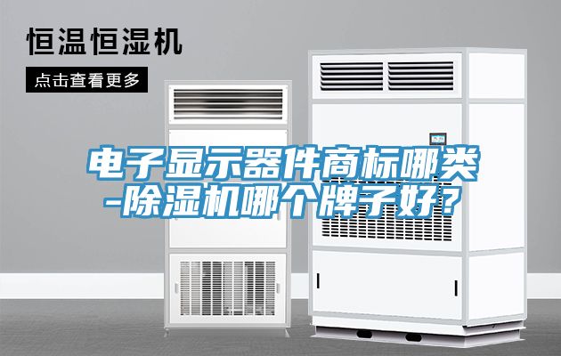 電子顯示器件商標(biāo)哪類-除濕機哪個牌子好？