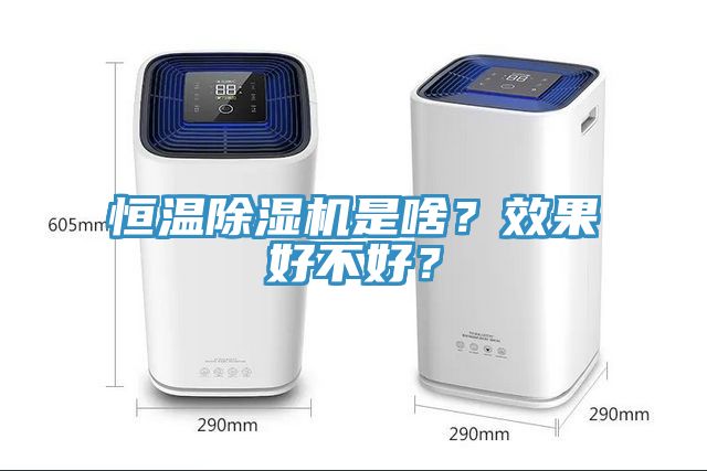 恒溫除濕機(jī)是啥？效果好不好？
