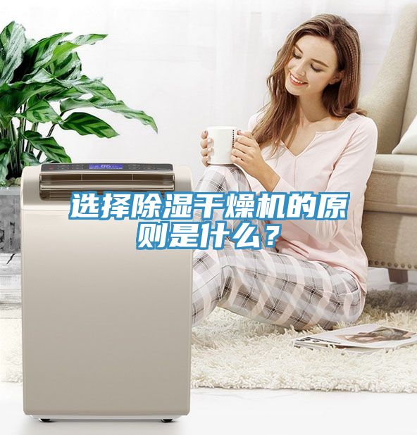 選擇除濕干燥機的原則是什么？