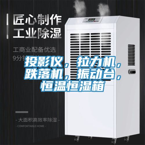 投影儀，拉力機，跌落機，振動臺，恒溫恒濕箱