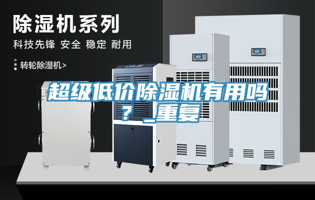 超級(jí)低價(jià)除濕機(jī)有用嗎？_重復(fù)