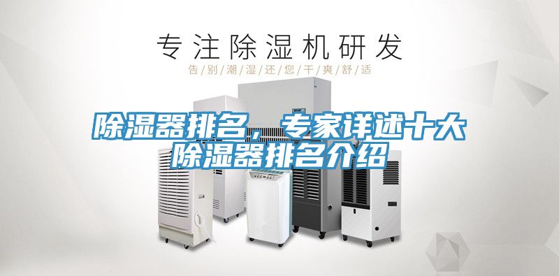 除濕器排名，專家詳述十大除濕器排名介紹