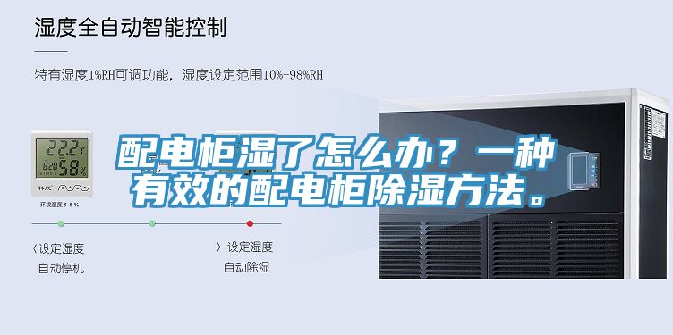 配電柜濕了怎么辦？一種有效的配電柜除濕方法。