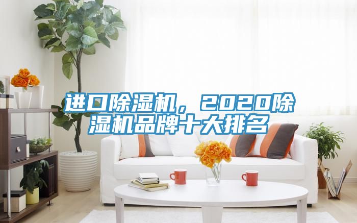 進口除濕機，2020除濕機品牌十大排名