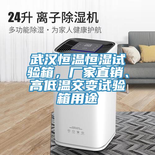 武漢恒溫恒濕試驗(yàn)箱，廠家直銷、高低溫交變?cè)囼?yàn)箱用途