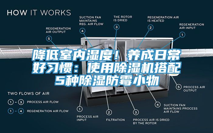 降低室內(nèi)濕度！養(yǎng)成日常好習(xí)慣：使用除濕機(jī)搭配5種除濕防霉小物