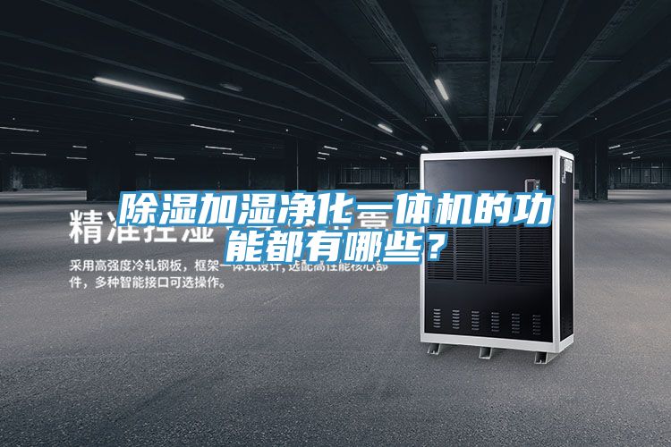 除濕加濕凈化一體機(jī)的功能都有哪些？