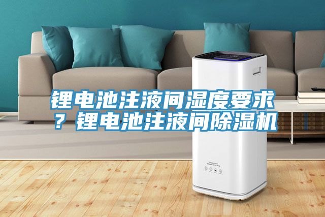 鋰電池注液間濕度要求？鋰電池注液間除濕機(jī)