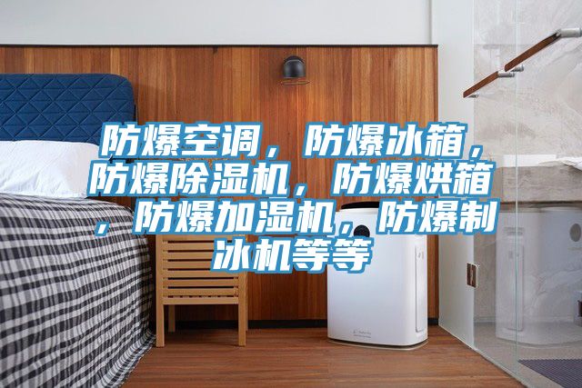 防爆空調，防爆冰箱，防爆除濕機，防爆烘箱，防爆加濕機，防爆制冰機等等
