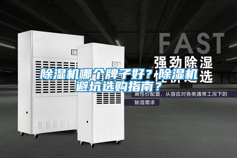 除濕機哪個牌子好？除濕機避坑選購指南？