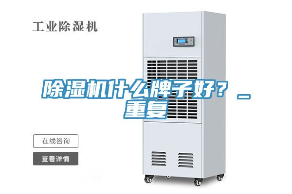 除濕機(jī)什么牌子好？_重復(fù)