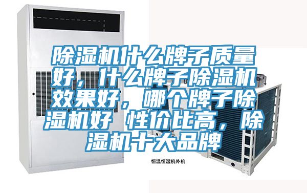 除濕機什么牌子質(zhì)量好，什么牌子除濕機效果好，哪個牌子除濕機好 性價比高，除濕機十大品牌