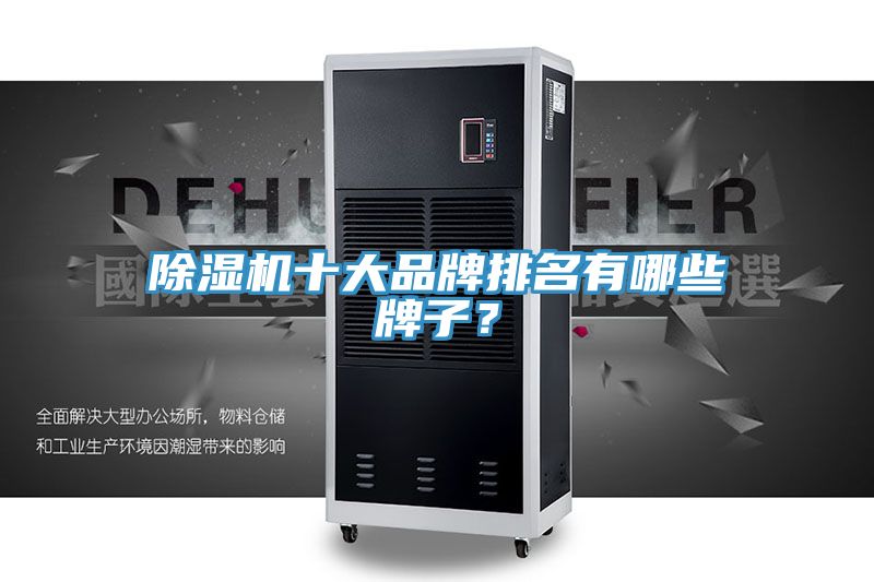除濕機十大品牌排名有哪些牌子？