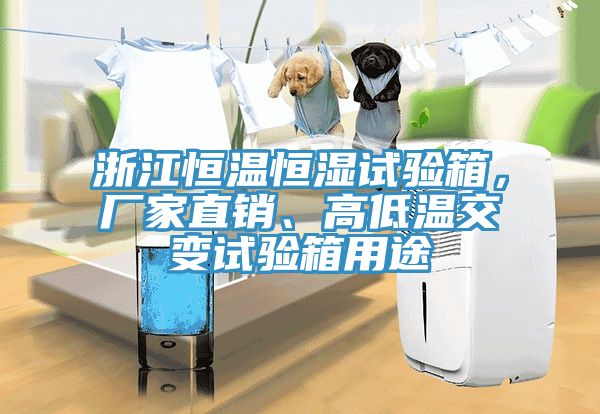 浙江恒溫恒濕試驗(yàn)箱，廠家直銷、高低溫交變?cè)囼?yàn)箱用途