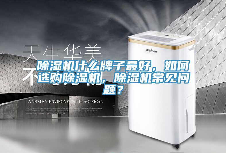 除濕機什么牌子最好，如何選購除濕機，除濕機常見問題？