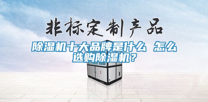 除濕機十大品牌是什么 怎么選購除濕機？