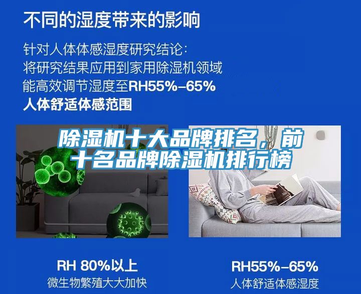 除濕機十大品牌排名，前十名品牌除濕機排行榜