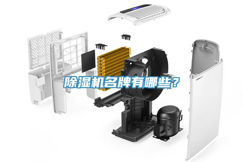 除濕機名牌有哪些？