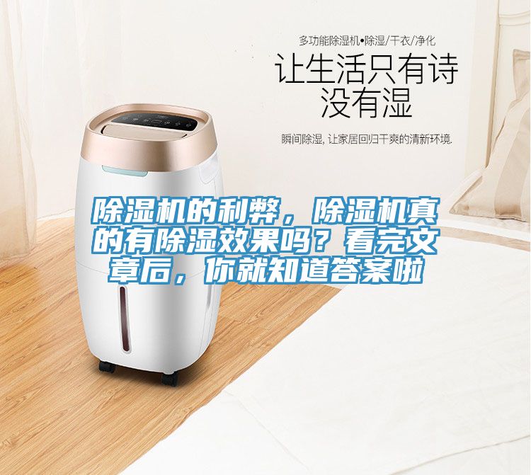 除濕機的利弊，除濕機真的有除濕效果嗎？看完文章后，你就知道答案啦