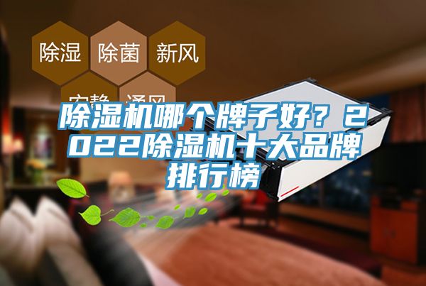 除濕機哪個牌子好？2022除濕機十大品牌排行榜