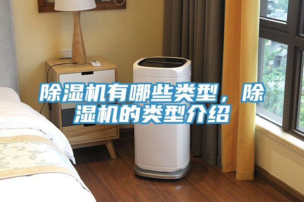 除濕機有哪些類型，除濕機的類型介紹