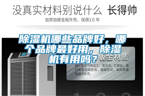 除濕機哪些品牌好，哪個品牌最好用，除濕機有用嗎？